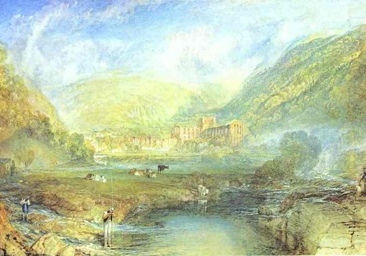 Rivaulx Abbey, Yorkshire, J.M.W. Turner